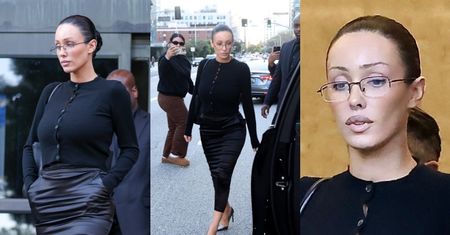 ODMIENIONA Bianca Censori opuszcza sąd po rozprawie z robotnikiem, który pozwał Kanye Westa (ZDJĘCIA)