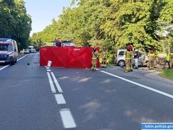 Lublin: 70-latek wymusił pierwszeństwo. Nie żyje 24-letni motocyklista