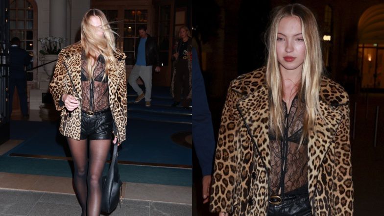 Lila Moss pokazała się z odważnej strony na Paris Fashion Week