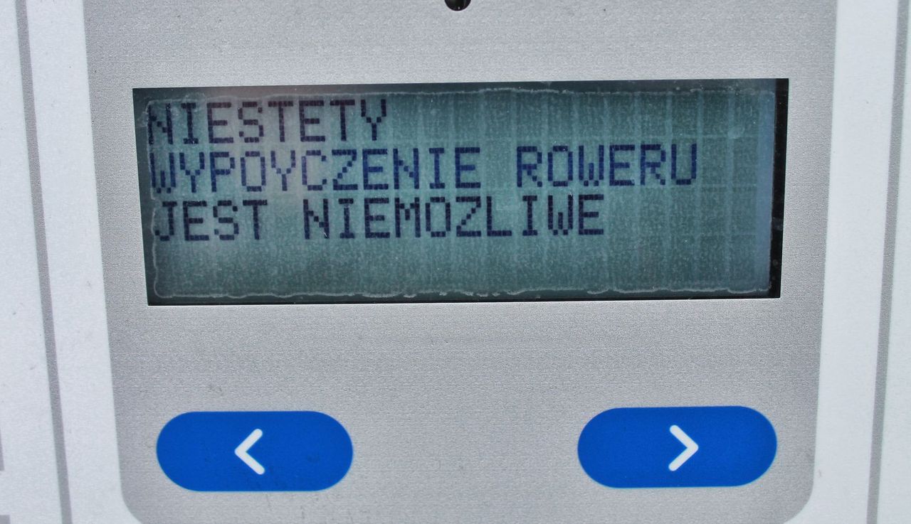 Ważysz ponad 120 kg? Nie skorzystasz z Veturilo