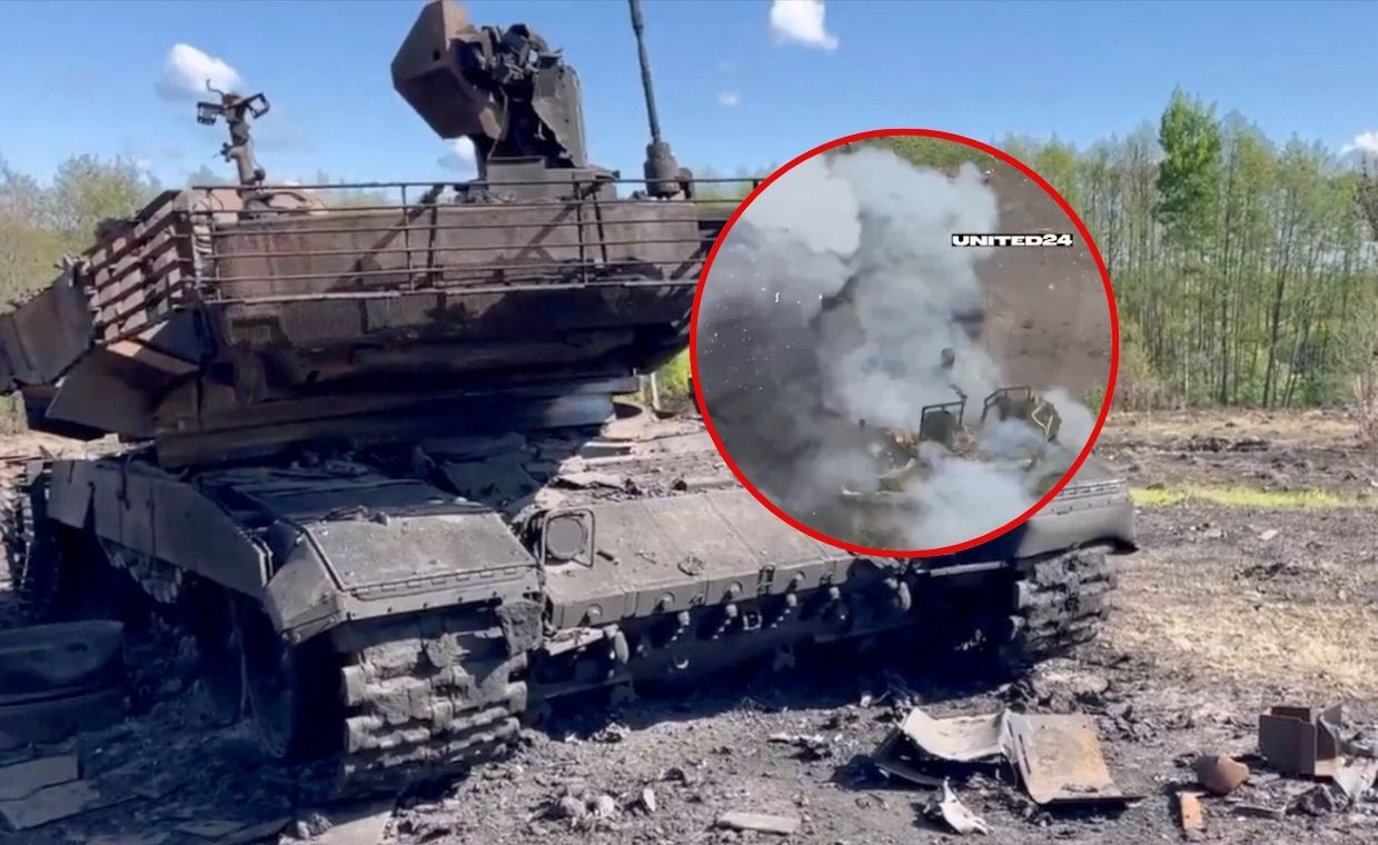 Ukrainian drones outmaneuver Russia's 'best' T-90M tank