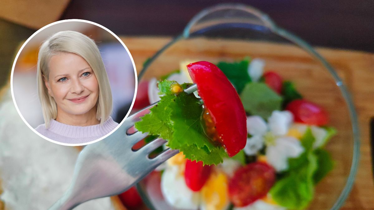 Małgorzata Kożuchowska poleca przepis na sałatkę z jajkiem