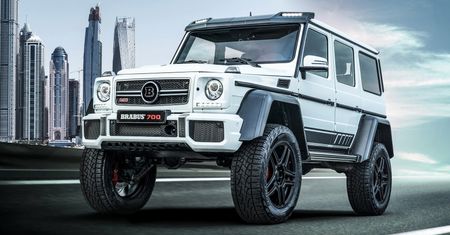 Mercedes G63 AMG 4×4² od Brabusa. Jeszcze potężniejszy