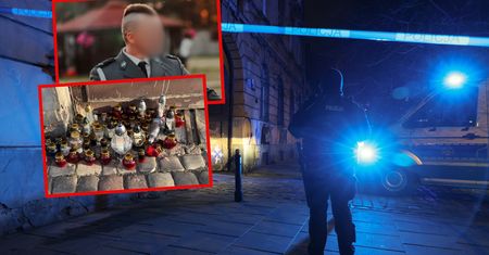 Wzruszające słowa sąsiadów zmarłego policjanta. Głos zabrała też żona