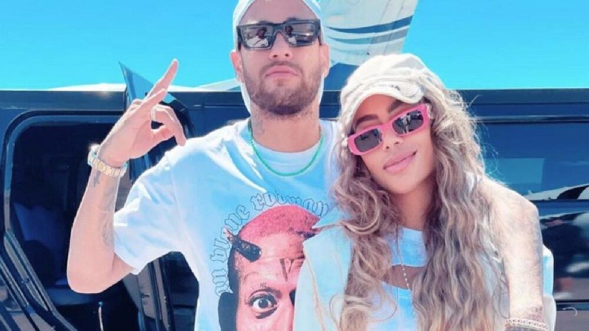 Neymar z siostrą Rafaelą