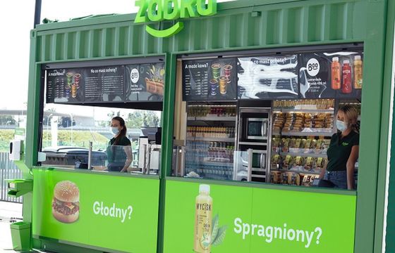 Żabka testuje mobilne sklepy