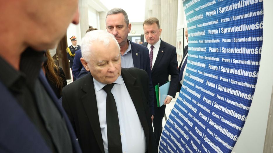 Jarosław Kaczyński w Sejmie