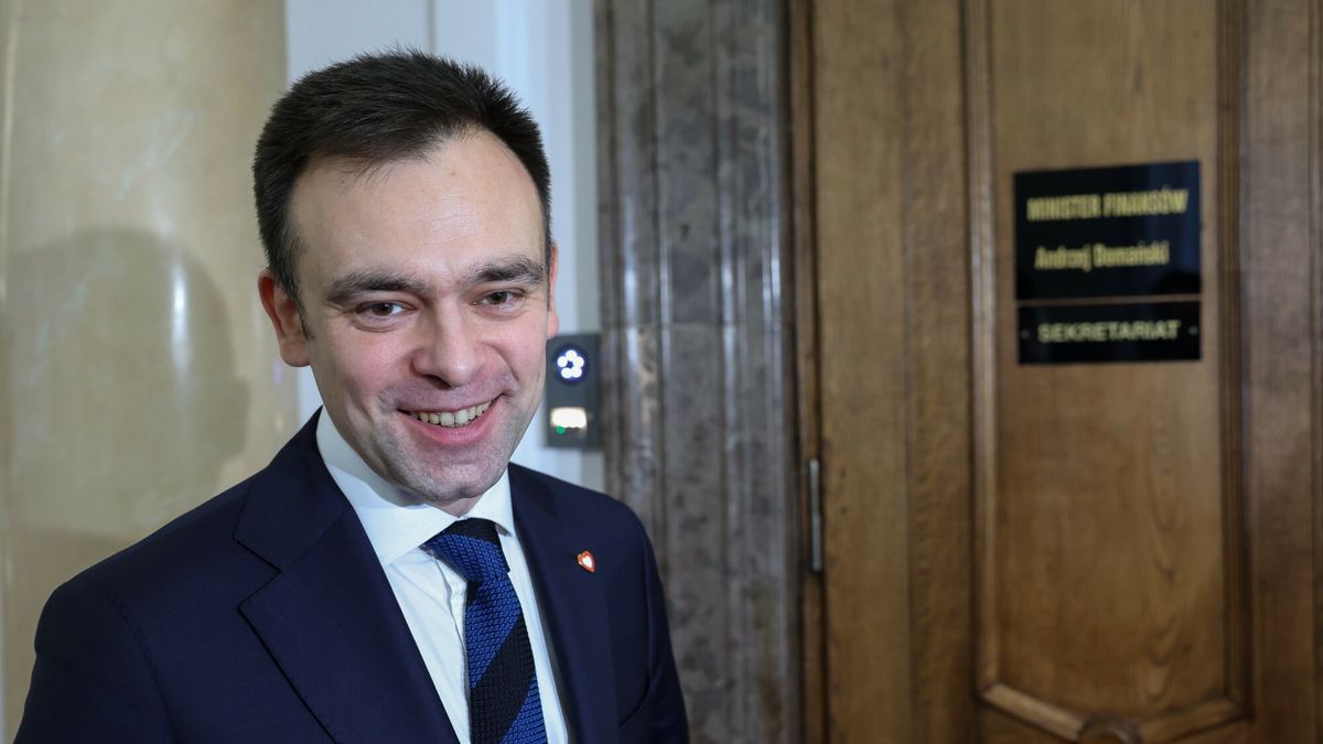 Nowo wybrany minister finansów Andrzej Domański