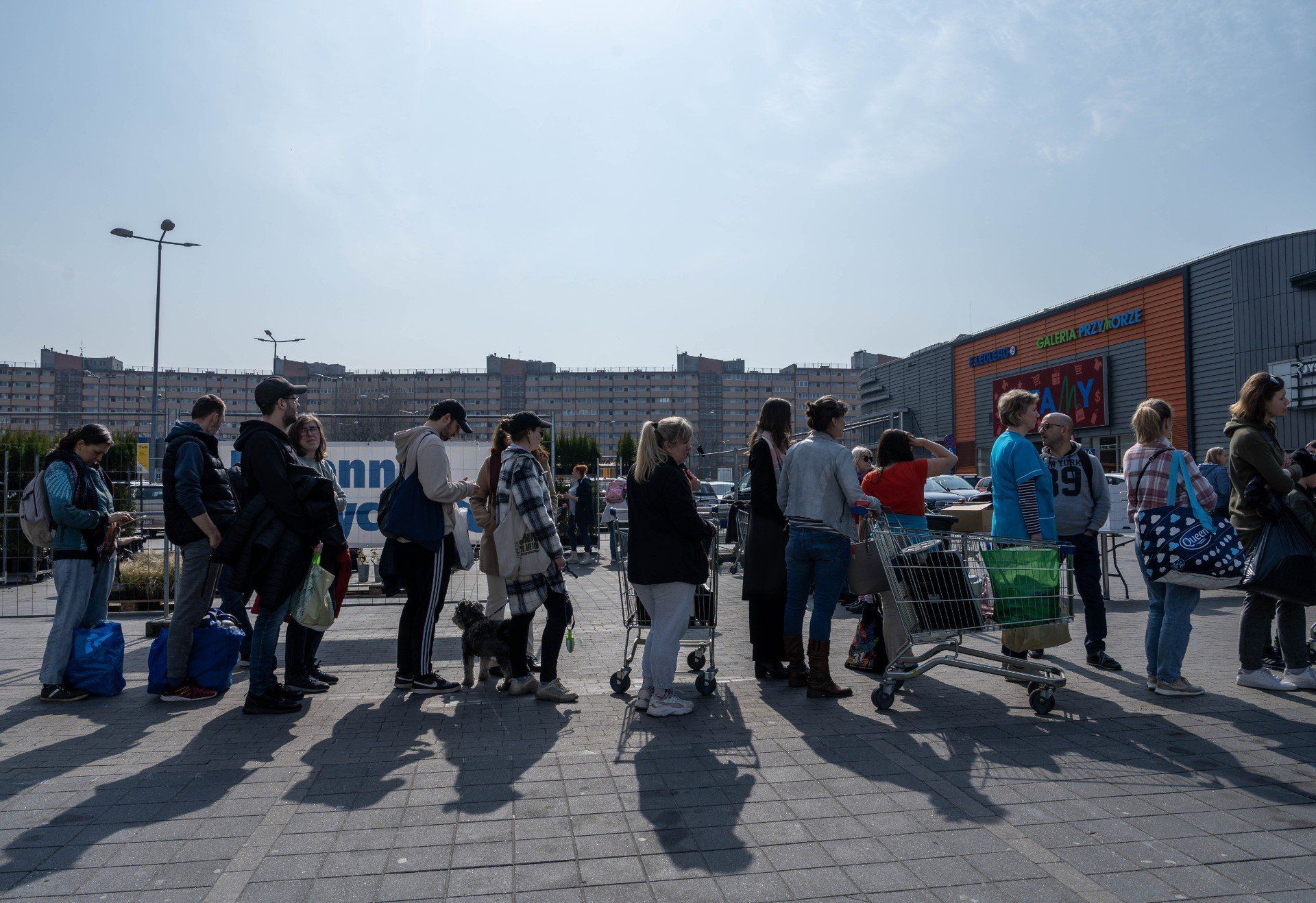 29.03.2025 GDANSK PRZYMORZE. Uczestnicy ustawiali się w długich kolejkach
