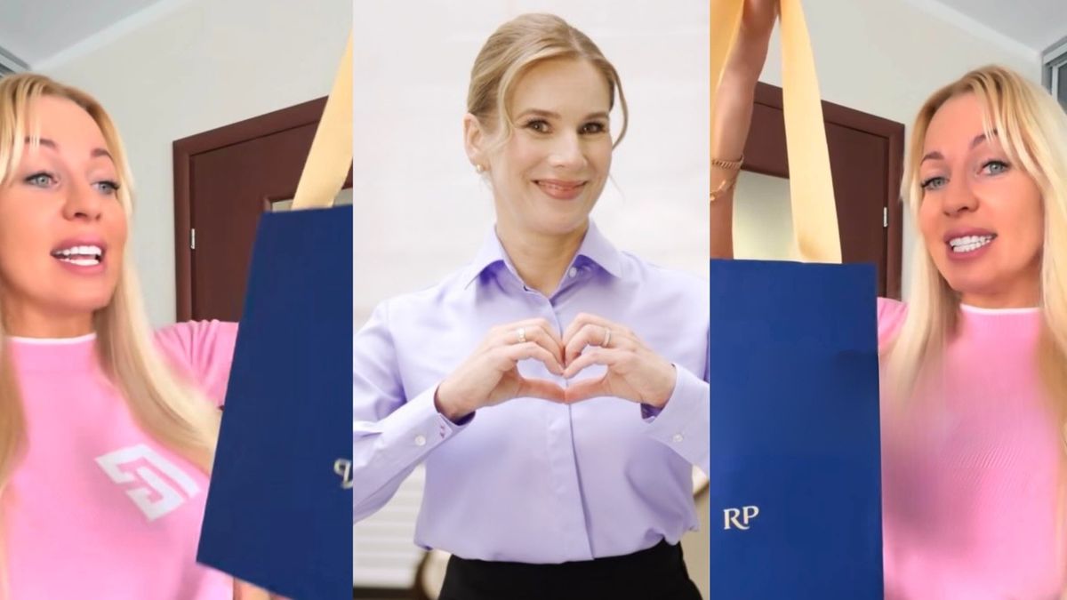Marta Nawrocka rozdała prezenty