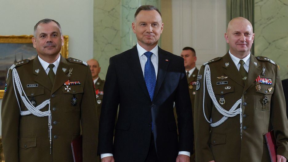 Wręczenie nominacji generalskich
przez prezydenta Andrzeja Dudę