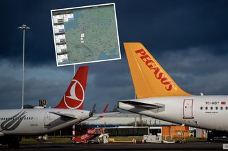 Samoloty do i z Rosji latają nad Polską. Same linie z Turcji mają dziennie 110 połączeń