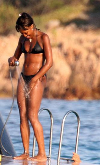 Naomi Campbell w bikini