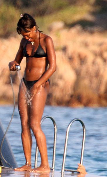 Naomi Campbell w bikini