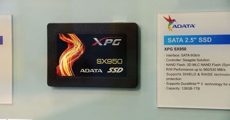 ADATA prezentuje dyski XPG SX950 z pamięciami 3D MLC NAND