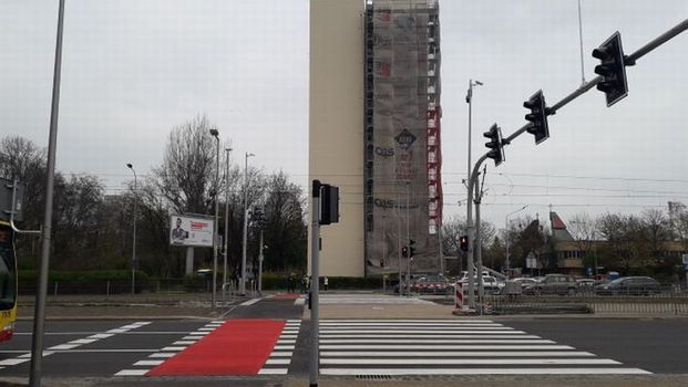 legnicka przejście dla pieszych