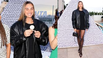 Promienna Aryna Sabalenka w kusej mini odsłania NOGI DO NIEBA