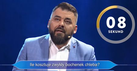 Ile kosztuje bochenek chleba? Widzowie Polsatu pękali ze śmiechu