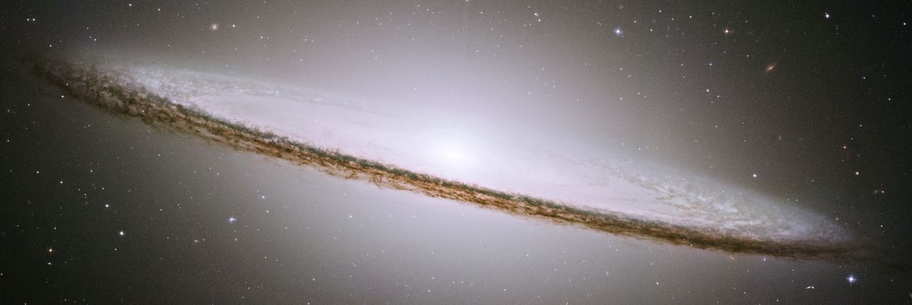 Galaktyka Sombrero - Teleskop Hubble'a