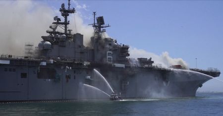 Pożar USS Bonhomme Richard. Oskarżony marynarz zabrał głos