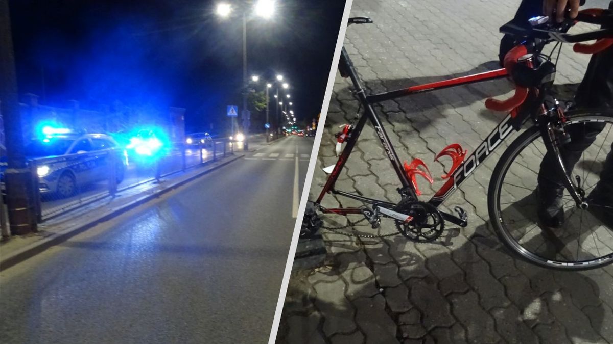Wypadek na przejściu dla pieszych
