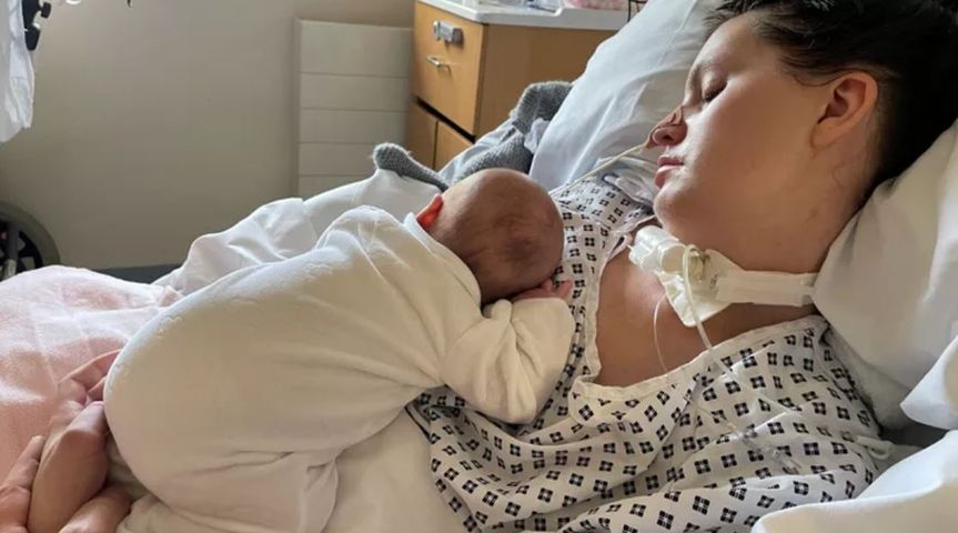 Kobieta w śpiączce urodziła dziecko. 33-latka została mamą po ciężkim wylewie