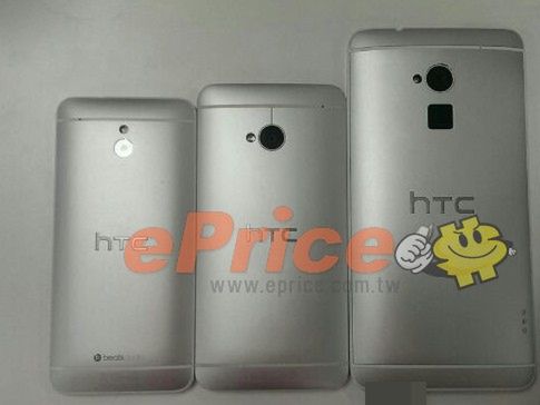 HTC One mini, HTC One i HTC Max (fot. eprice.com.hk)