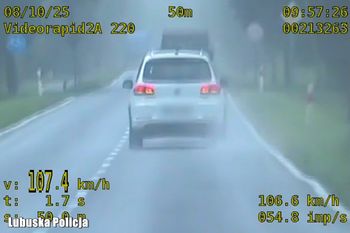 Słubice: Ponad 100 km/h w zabudowanym. Niebezpieczna jazda