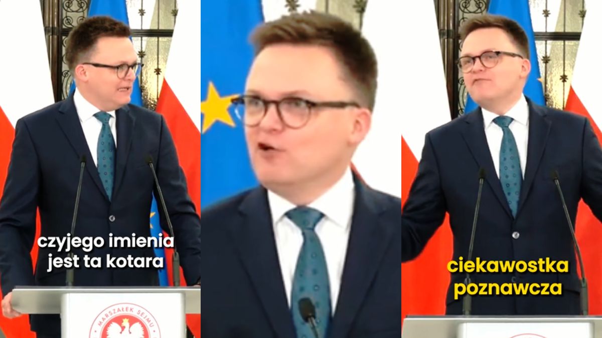 Szymon Hołownia i tajemnica sejmowej kotary. Odpowiedział jednej z komentujących