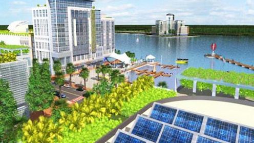 Całe miasto zasilane przez słońce 1