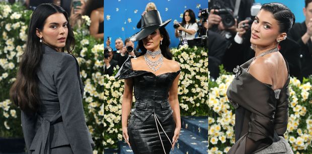 Gala MET 2025. Klan Kardashian-Jenner zadaje szyku na kwiecistym dywanie. Ikony?
