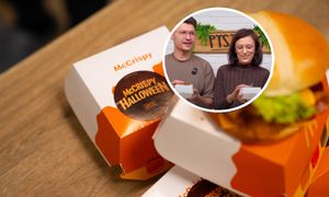 Jedliśmy nowość na Halloween z Mcdonald's. Pierwsza osoba odpadła po dwóch gryzach