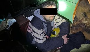 Mężczyzna ukrywał się przed rodziną. Wpadł podczas włamania