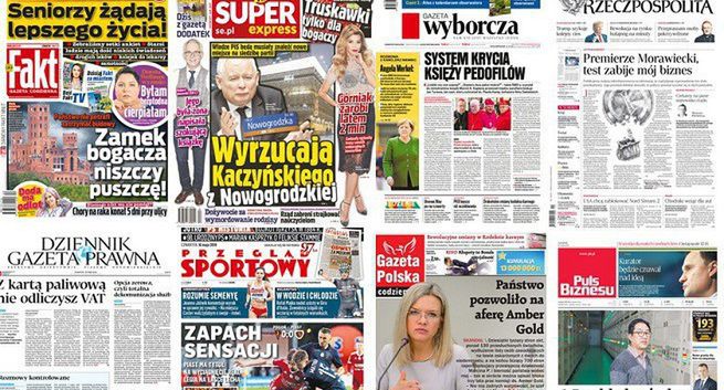 Sprzedaż „Faktu” spadła do 150 tys. egz., a „Gazety Wyborczej” do 52 tys.