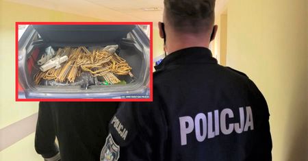 30-latek miał bagażnik pełen "fantów". Niestety, trafił na policję