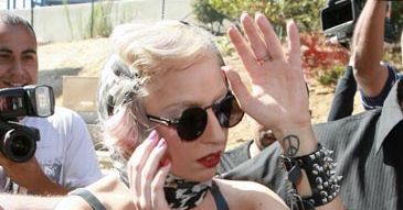 NOWY TATUAŻ Lady GaGi!
