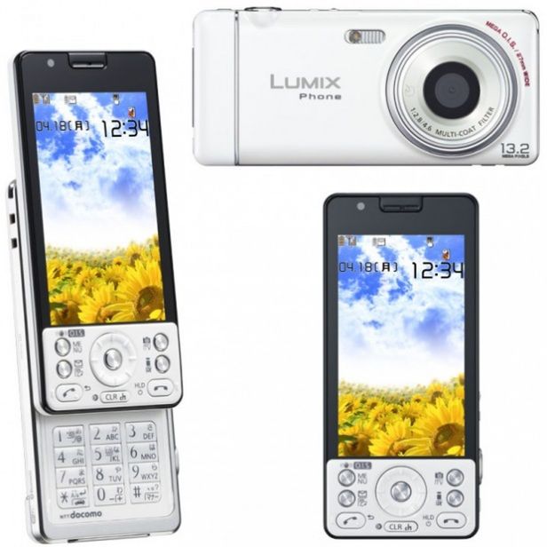 Panasonic Lumix P-05C - telefon ze stabilizacją (fot. MobileCrunch)