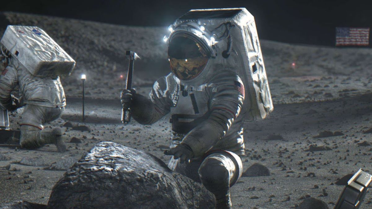 Astronauci na Księżycu