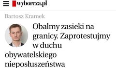 Wiceszef MSZ zawiadomi prokuraturę ws. zachęty w „Gazecie Wyborczej” do obalania zasieków na granicy