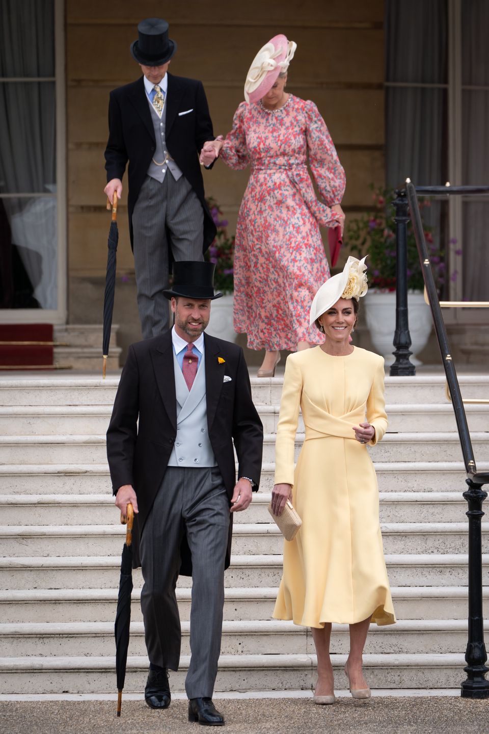 Księżna Kate i książę William na przyjęciu 