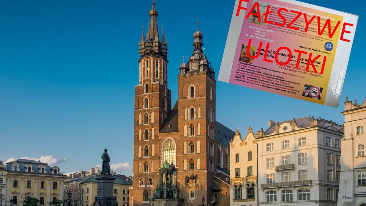 Fałszywa kampania w wyborach do rad dzielnic w Krakowie