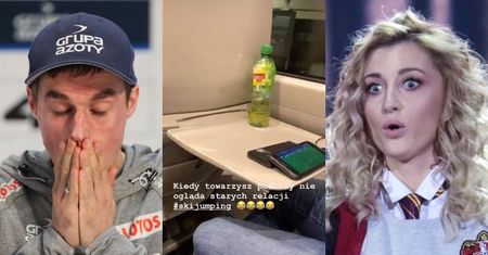 ZAKOCHANA Justyna Żyła wbija KOLEJNĄ szpilę Piotrowi, podróżując PKP w towarzystwie nowego chłopaka (FOTO)