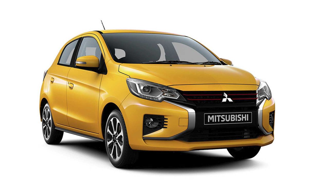 Mitsubishi Mirage/Space Star po faceliftingu bardziej pasuje do gamy marki