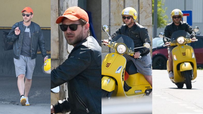 Antek Królikowski wychodzi ze szpitala