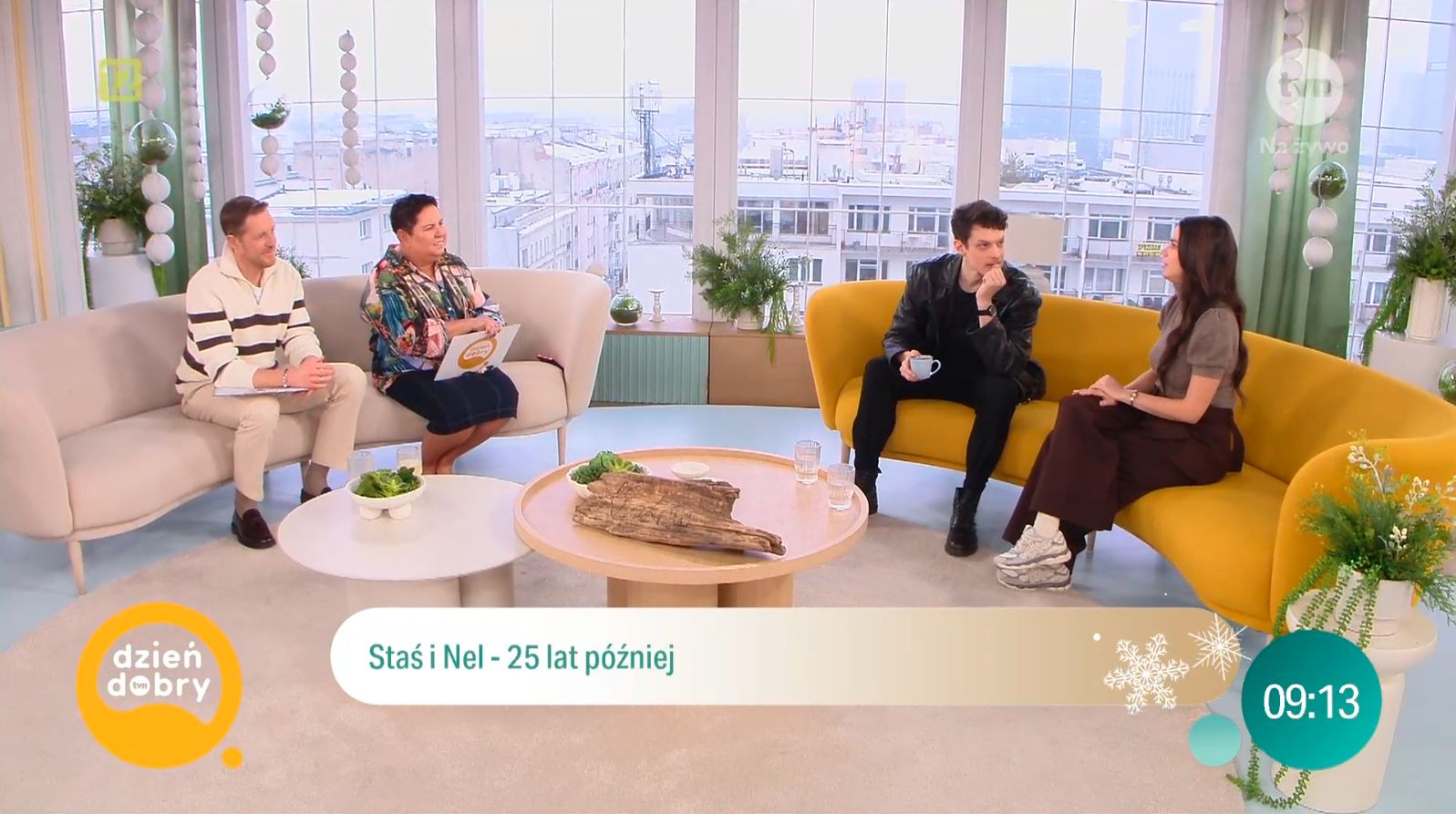 Karolina Sawka i Adam Fidusiewicz w "Dzień Dobry TVN"