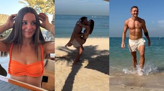 Miłość Rzeźniczaków w Zjednoczonych Emiratach Arabskich: Paulina chwali się opalenizną w bikini, a Jakub mięśniami (ZDJĘCIA)