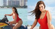 Ashley Graham jako "seksowna ratowniczka"