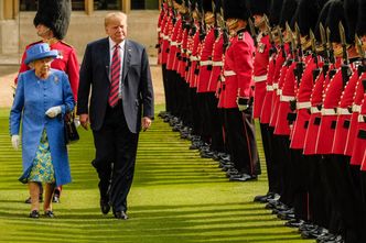 Donald Trump został zaproszony do Wielkiej Brytanii przez królową Elżbietę