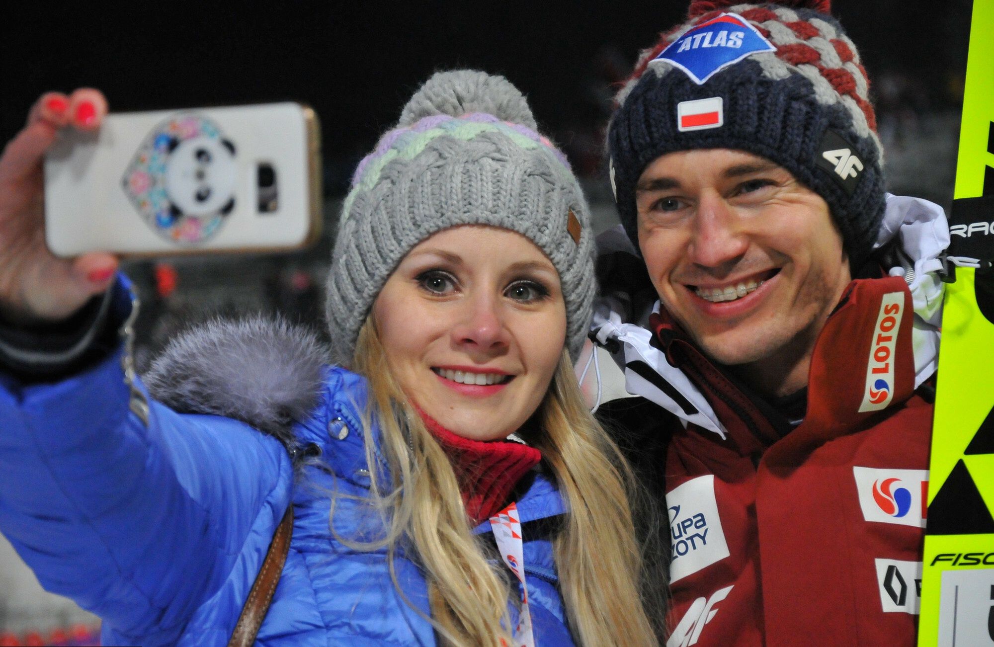 Kamil Stoch i Ewa Bilan-Stoch