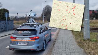 Dziwny samochód jeździ po Polsce. To nie jest auto Google